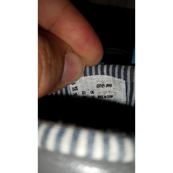 Splendid boys grey and blue tie‎ flats - Picture 6 of 8